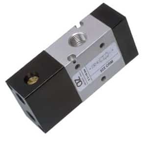 Válvula 3/2 - 1/4″ “E” NF Comando Pneumático,retorno mola integrada ou elemento