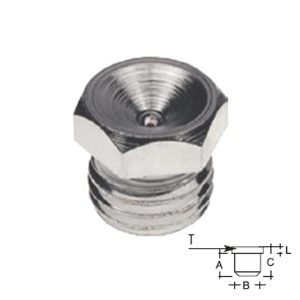 Agrafe de lubrificação ML11118-180º-1/8″ Gás