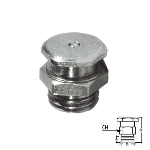 Agrafe de lubrificação MT318-180º-1/8″ Gás