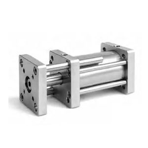 Cilindro Pneumático Compacto ISO 21287 Inox D/E Magnético Anti-Rotação