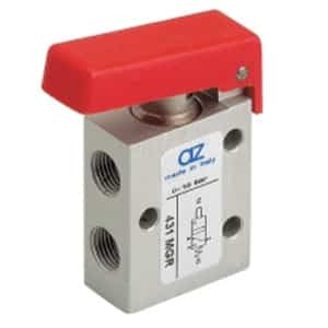 Válvula 3/2 de Patilha 1/8" Retorno Mola-NF