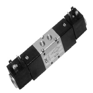 Electroválvula 5/3 Standard bi-estável Centros Fechados