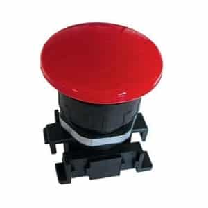 Botão Cogumelo com desbloqueio Vermelho