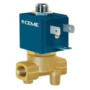 Electroválvula Fluidos 3/2 Acção-Direta 1/8" 0bar N.F.