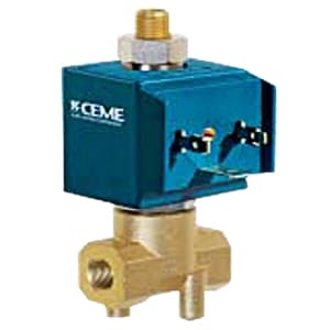 Electroválvula Fluidos 3/2 Acção-Direta 1/8" 0bar N.A.