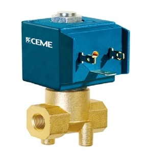 Electroválvula Fluidos 2/2 Acção-Direta 1/4" 0bar N.A.