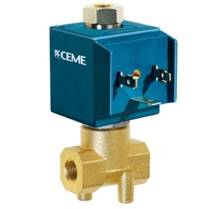 Electroválvula Fluidos 2/2 Acção-Direta 1/4" 0bar N.F.