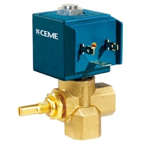 Electroválvula Fluidos 2/2 Acção-Direta 1/4" 0bar N.F.