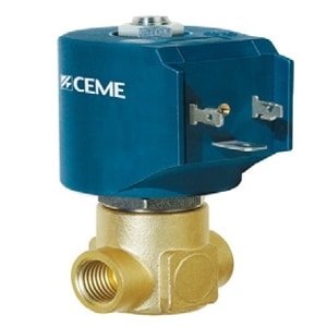 Electroválvula Fluidos 2/2 Acção-Direta 1/4" 0bar N.F.