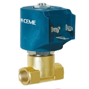 Electroválvula Fluidos 2/2 Acção-Direta 1/4" 0bar N.F.