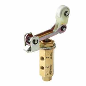 Válvula 3/2 M5 Rolo Escamoteável Retorno Mola-NF