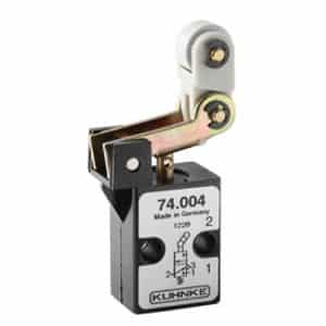 Válvula 3/2 M5 Rolo Escamoteável Retorno Mola-NF