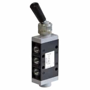 Válvula 5/2 de Manipulo 1/8"-Posições Fixas