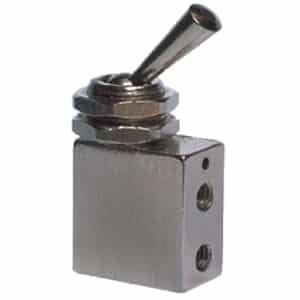 Válvula 3/2 de Manipulo Micro M5-Posições Fixas