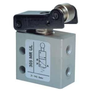Válvula 3/2 de Rolo-Micro M5-Alimentação Lateral-NA