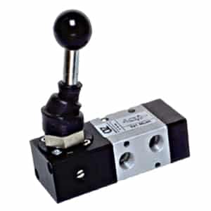 Válvula 3/2 de Manipulo 1/4"-Retorno Mola-NF