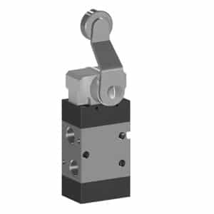 Válvula 3/2 de Rolo Standard Retorno Mola-1/8"-NF