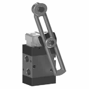 Válvula 3/2 de Rolo Standard Retorno Mola-1/8"-NF