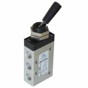 Válvula 5/2 de Manipulo 1/4"-Posições Fixas