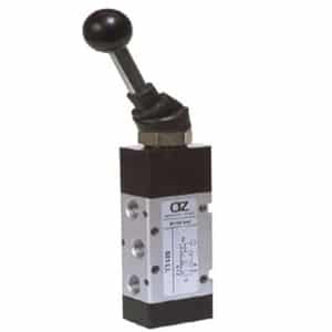 Válvula 5/2 de Manipulo 1/4"-Posições Fixas