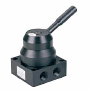 Válvula 4/3 de Manipulo Rotativo 1/2"- Centros Fechados