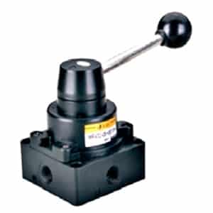 Válvula 4/3 de Manipulo Rotativo 1/2"- Centros Fechados