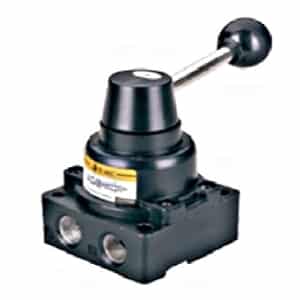 Válvula 4/3 de Manipulo Rotativo 1/2"- Centros Fechados