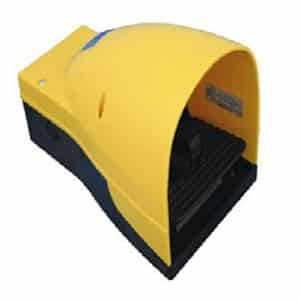 Válvula Pedal Eléctrico Com travão contacto Simples com protecção pé-NF