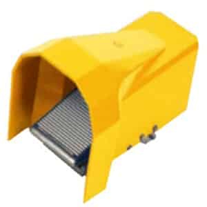 Válvula Pedal Pneumática 5/2 -1/4" Progressivo com travão e protecção pé