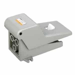 Válvula Pedal Pneumática 5/2 -1/4" Progressivo com travão e protecção pé