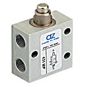 Válvula de pino 3/2 Retorno Mola 1/8" N.F.