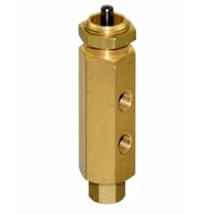 Válvula de pino 3/2 Micro M5 N.F.