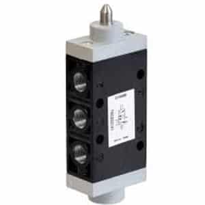 Válvula de pino 5/2 Retorno Mola 1/8"