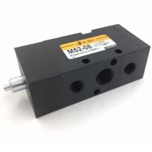 Válvula de pino 5/2 Retorno Mola 1/4"