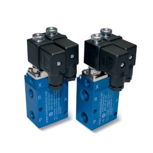 Válvula de vácuo Servo-pilotada 3 Vias- 2 Bobines
