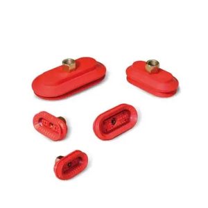 Ventosa Rectangular com Suporte Vulcanizado