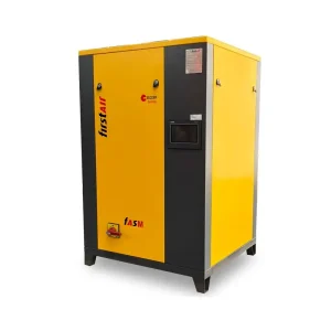 Compressor de Parafuso 7.5kW com variador velocidade e motor magnético permanente